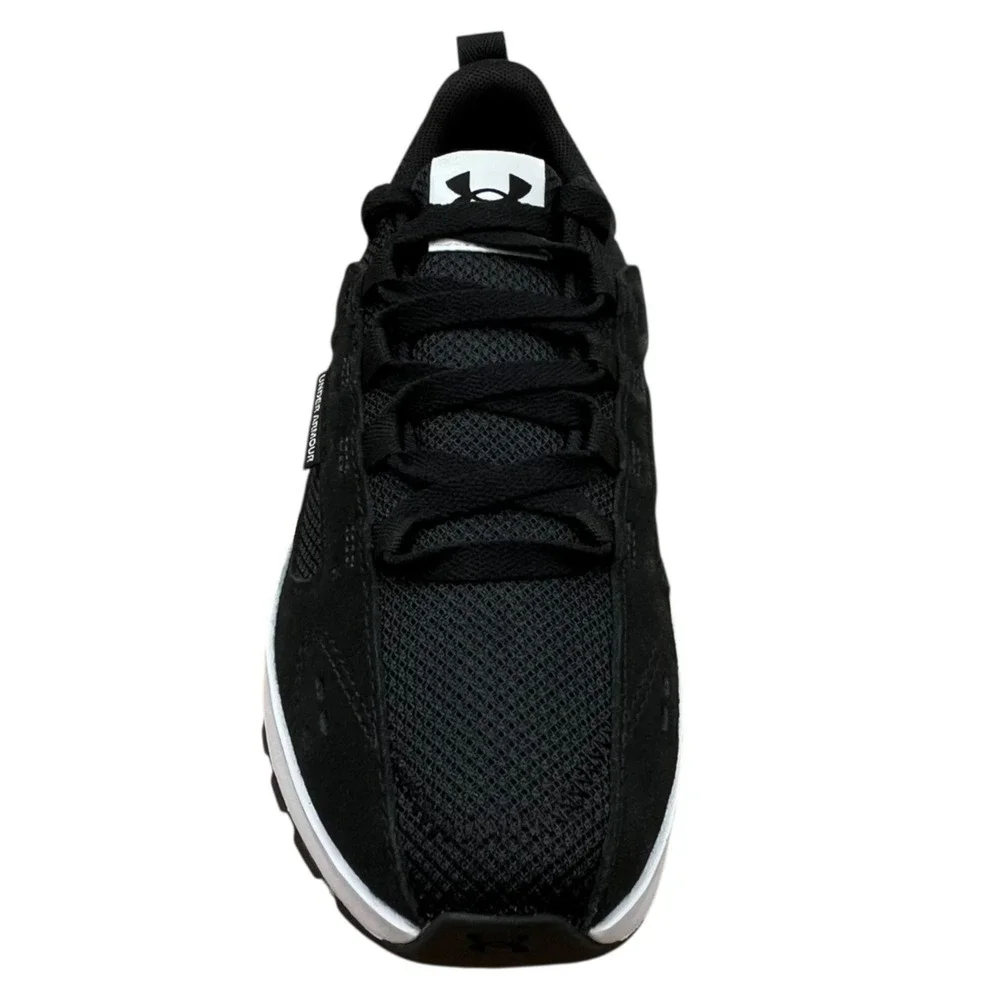 Under Armour Youth Boys GS Street Mirage‎ Sneakers Size 3.5Y Black White Suede